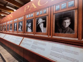 The stories of early immigrants’ arrival in Canada are shared in an exhibit and play that has been touring across the country.