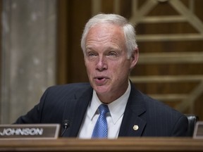 In this Aug. 1, 2017 photo, Sen. Ron Johnson, R-Wis., chairs a Senate Foreign Relations subcommittee hearing on Steve King, a prominent GOP insider from Wisconsin, nominated to be ambassador to the Czech Republic, on Capitol Hill Washington.  An intriguing new theory is gaining traction among "Obamacare's" conservative foes: The Medicaid expansion to low-income adults under former President Barack Obama's Affordable Care Act may be fueling the opioid epidemic. If true, that would represent a shocking outcome for government policy. But there's no evidence that's happening, say university researchers who have long studied the drug problem. Some say Medicaid may be having the opposite effect, helping mitigate the epidemic.  (AP Photo/J. Scott Applewhite)