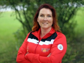 Elizabeth Newman of Sooke, B.C., a member of Canada's Invictus Games team, is shown in Ottawa on Wednesday, Sept. 20, 2017.