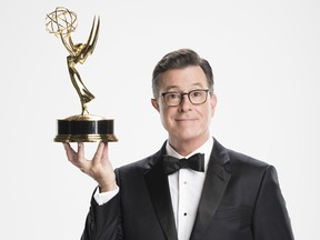 Colbert is your delightful host for tonight.