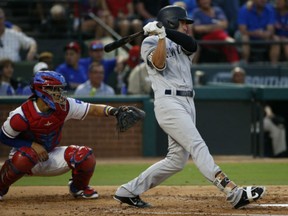 Jacoby Ellsbury, seen here last week, is in the record books for baseball with a unique mark.