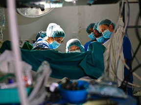 Doctors working for the NGO Clitoraid operate on a Kenyan woman who underwent female-genital mutilation. A Muslim website in Calgary has argued that some forms of female circumcision are of "immense value" for women.