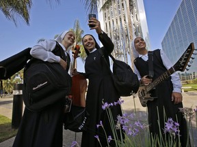 Siervas is a Peruvian rock 'n' roll band comprised entirely of nuns. Their songs of love and faith in Spanish have earned over a million YouTube views and led to the release of two CDs.