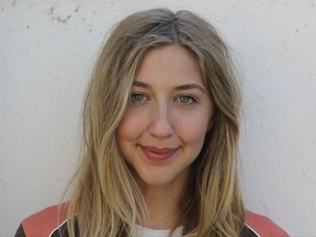 This July 9, 2017 photo provided by Zeb Wells shows new cast member, Heidi Gardner, in Los Angeles. "Saturday Night Live" is adding three new cast members for its new season. NBC said Tuesday, Sept. 26, 2017, that the trio will join the show when it returns Saturday for its 43rd season. The newcomers are Gardner of Kansas City, Missouri, Luke Null of Cincinnati and Chris Redd of St. Louis. (Zeb Wells via AP)