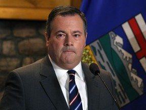 Jason Kenney is one of four candidates taking part in the debate to lead Alberta's United Conservative Party.