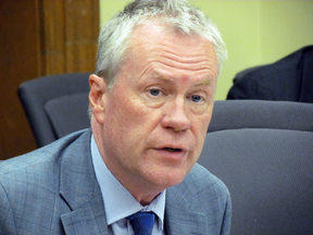 Ontario's Chief Information Officer David Nicholl testifies in 2014 before a committee investigating   possible destruction of public records regarding cancelled gas plants.