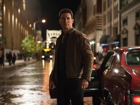 Tom Cruise as Jack Reacher.