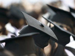 A file photo of a graduation