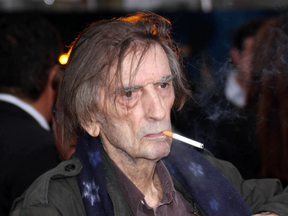 Harry Dean Stanton at the world premiere of The Avengers in 2012.