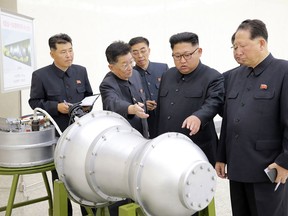 North Korea has developed a hydrogen bomb which can be loaded into the country's new intercontinental ballistic missile, the official Korean Central News Agency claimed on Sept. 3.