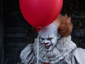 Skarsgard as Pennywise.