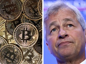 JPMorgan Chase & Co. Chief Executive Officer Jamie Dimon said he would fire any employee trading bitcoin for being "stupid."
