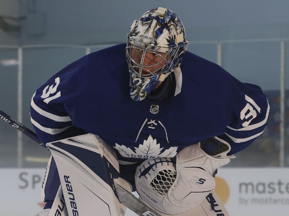 Leafs goalie Andersen reflects on Toronto's off-season roster moves