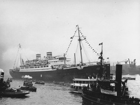 The MS St. Louis, bearing 900 Jews, was turned away from both Cuba and the United States before a group of Canadians tried to convince then-prime minister Mackenize King's government to let it dock in Halifax.