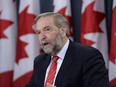 NDP Leader Tom Mulcair says it's important for the new leader to be present in the House of Commons to "cross swords" with the prime minister on a daily basis.
