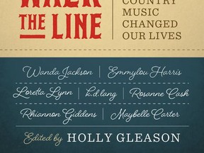 This cover image released by the University of Texas Press shows, "Woman Walk the Line: How the Women in Country Music Changed Our Lives," by Holly Gleason. (University of Texas Press via AP)