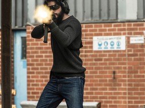This image released by CBS Films shows Dylan O'Brien as Mitch Rapp in a scene from "American Assassin," based on the spy novel from the late Vince Flynn. (Christian Black/CBS Films and Lionsgate via AP)