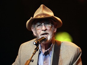 FILE - In this April 10, 2012 file photo, Don Williams performs during the All for the Hall concert in Nashville, Tenn. Williams, an award-winning country singer with love ballads like "I Believe in You," died Friday, Sept. 8, 2017, after a short illness. He was 78. (AP Photo/Mark Humphrey, File)