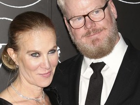 Jeannie Gaffigan, left, and Jim Gaffigan attend the premiere of Paramount Pictures' "mother!" at Radio City Music Hall on Wednesday, Sept. 13, 2017, in New York. (Photo by Greg Allen/Invision/AP)
