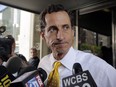 Former Democratic U.S. Rep. Anthony Weiner is to be sentenced Monday for sending obscene material to a 15-year-old girl in 2016.