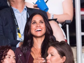 Meghan Markle at the opening ceremonies of the Invictus Games in Toronto on Sept. 23, 2017.