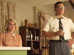 Julianne Moore as Margaret and Matt Damon as Gardner in SUBURBICON.