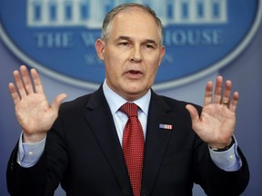 Scott Pruitt is the first EPA administrator to have round-the-clock security