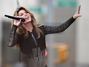 Queen Twain performs on NBC's 'Today' at Rockefeller Center on June 16, 2017 in New York City.