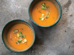 Sweet-tart tomato soup