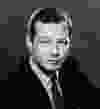 A 1963 portrait of Beatles manager Brian Epstein, who commissioned Up Against It.