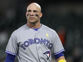 Steve Pearce looks on in the 13th inning against the Baltimore Orioles on Sept. 1.