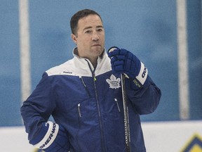 Stephane Robidas is now a player development assistant for the Maple Leafs after his playing contract ended with two seasons off the ice.