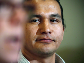 Indigenous activist, broadcaster, author and Manitoba NDP leadership candidate Wab Kinew.