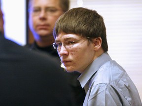 FILE - In this April 16, 2007, file photo, Brendan Dassey appears in court at the Manitowoc County Courthouse in Manitowoc, Wis. Dassey is a Wisconsin inmate who was featured in the "Making a Murderer" series. The 7th Circuit U.S. Court of Appeals in Chicago is set for Tuesday, Sept. 26, 2017, to consider arguments over whether Dassey should go free. He was sentenced to life in prison in 2007 after he told detectives he helped his uncle, Steven Avery, rape and kill photographer Teresa Halbach. (Dan Powers/The Post-Crescent, Pool, File)