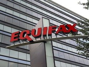 FILE - This July 21, 2012, file photo shows Equifax Inc., offices in Atlanta. Prospects are good for a public shaming, but it's unlikely Congress will institute sweeping new regulations after hackers accessed the personal information of an estimated 143 million Americans in the Equifax data breach. (AP Photo/Mike Stewart, File)