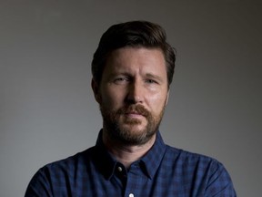 Director Andrew Haigh poses for portraits for the film "Lean On Pete" at the 74th Venice Film Festival in Venice, Italy, Friday, Sept. 1, 2017. (AP Photo/Domenico Stinellis)