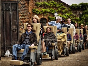 Andrew Garfield and Claire Foy in Breathe.