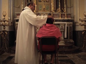 A scene from the movie Libera Nos.