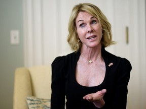 Kelly Knight Craft, the new U.S. ambassador to Canada, is photographed in the U.S. Embassy in Ottawa Monday, October 23, 2017.