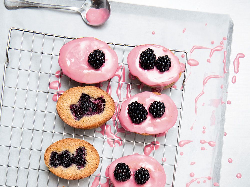 Cook this: Blackberry and star anise friands will take top tier on any cake stand