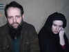 Joshua Boyle and Caitlan Coleman in an image taken from a video released in 2016, during their captivity.