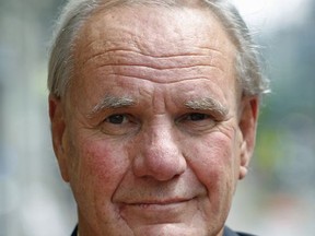 FILE - In this July 9, 2015 file photo, activist Paul Kendrick of Freeport, Maine, poses outside U.S. Bankruptcy Court in Portland, Maine. Lawyers for Kendrick asked in October 2017 that a defamation lawsuit filed by orphanage founder Michael Geilenfeld and U.S. charity, Hearts With Haiti, be dismissed. (AP Photo/Robert F. Bukaty, File)