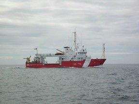 Canadian Coast Guard Ship Matthew.