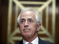 Sen. Bob Corker, R-Tenn, has been warring with U.S. President Donald Trump since Sunday morning when Trump, posting on Twitter, accused Corker of deciding not to run for re-election because he "didn't have the guts."