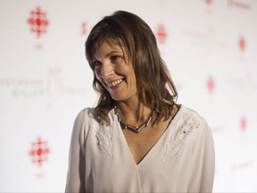 Author Rachel Cusk arrives on the red carpet at Giller Prize Gala in Toronto on Tuesday, November 10, 2015. Cusk is among the authors in contention for the 2017 Giller Prize. Cusk, Michael Redhill and Eden Robinson are among the finalists for this year's Scotiabank Giller Prize. THE CANADIAN PRESS/Chris Young