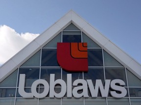 A Loblaws store is seen Monday, March 9, 2015 in Montreal. Loblaw Companies Ltd. (TSX:L) says it is laying off 500 workers from its office operations. THE CANADIAN PRESS/Ryan Remiorz