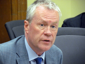Ontario's Chief Information Officer David Nicholl testifies in April  2014 before a committee investigating possible destruction of public records on cancelled gas plants.