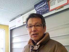 Ki Yun Jo, the victim of a gas-and-dash robbery, is shown in an Alberta RCMP handout photo. The Mounties continue to search for the driver of a white cube van that struck and killed the owner of a gas station in Thorsby, Alberta on Friday. THE CANADIAN PRESS/HO-RCMP MANDATORY CREDIT