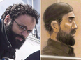 Chiheb Esseghaier, left, and Raed Jaser were sentenced to life in prison for conspiring to commit murder for a terrorist group.