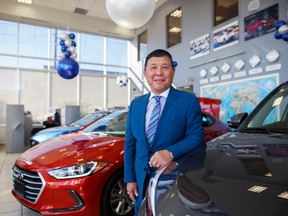 “You can prosper as an immigrant here if you choose auto sales, work very hard, and do your best to do things the Canadian way,” says Benny Leung